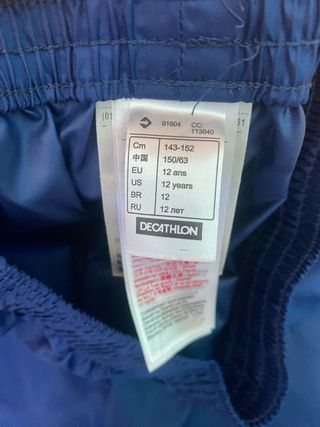 Pack Sobre pantalón impermeable Negros y Azules