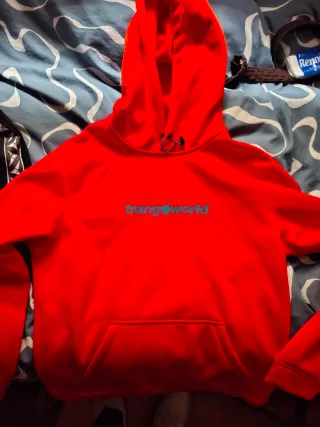 Sudadera Roja con Logo