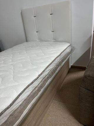 Canapé abatible madera 3 cm grosor y 30 cm alto