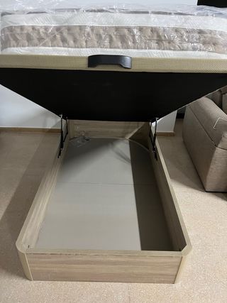 Canapé abatible madera 3 cm grosor y 30 cm alto