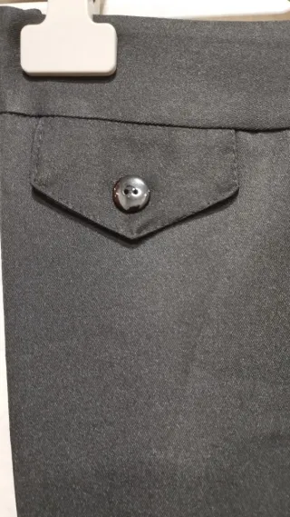 Pantalones vestir negros talla 42