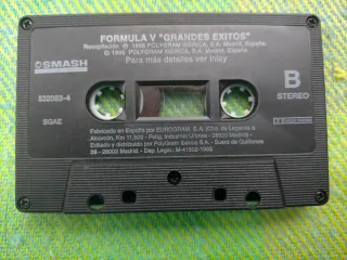 Casete Fórmula V - Versiones Originales