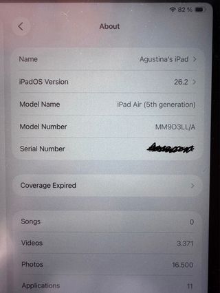 iPad Air 5ta Generación Rosa/Plata