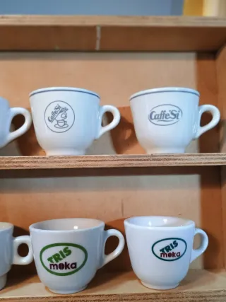 Set 16 Tazzine Caffè Porcellana