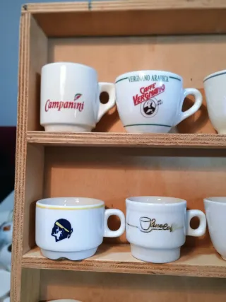 Set 16 Tazzine Caffè Porcellana