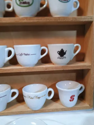 Set 16 Tazzine Caffè Porcellana