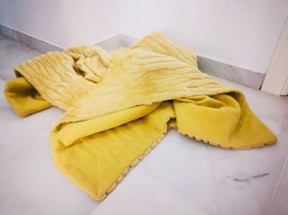 Manta de sofá reversible