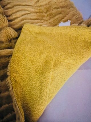 Manta de sofá reversible