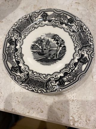 Juego de café porcelana La Cartuja