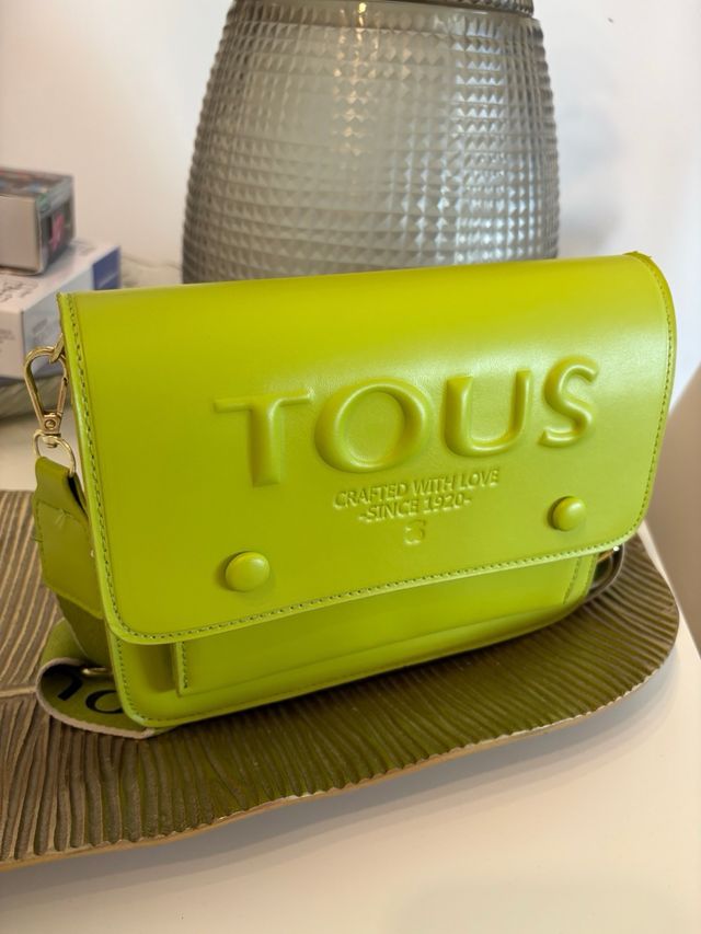 Tous green bag style