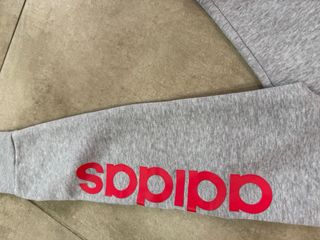 Felpa con cappuccio Adidas donna grigia