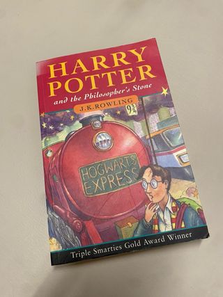 Libro Harry Potter y la piedra filosofal en ingles