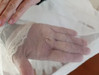 Cancán Fallera Niña 75cm 3 Aros Blanco