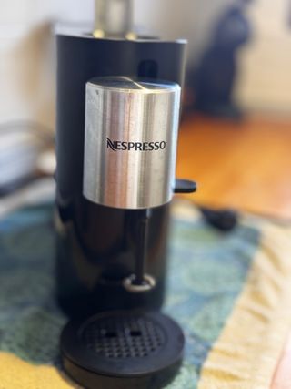 Cafetera Nespresso Krups Atelier Negra/Plata