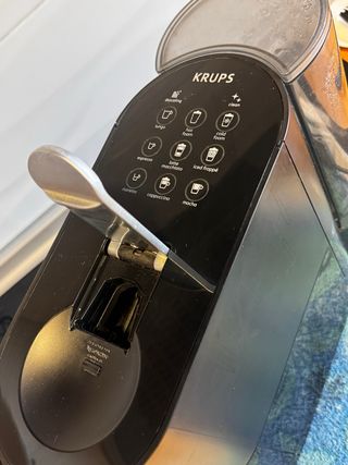 Cafetera Nespresso Krups Atelier Negra/Plata