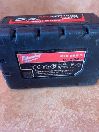 Batería Milwaukee M18 5.5Ah REDLITHIUM
