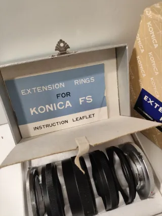 Conjunto Anillos Extensión Konica