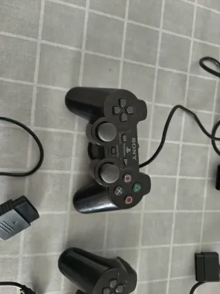 2 Mandos Dualshock 2 PS2 + Adaptador USB
