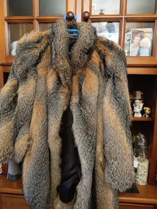 Chaquetón de piel de zorro