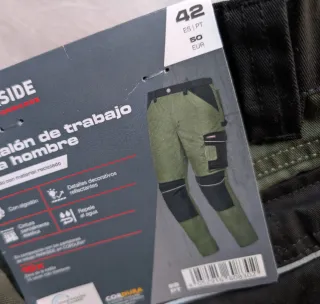 Pantalones de trabajo TAllas M-L-XXL Parkside Perf