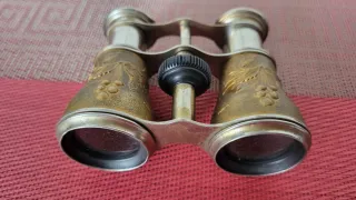 Binoculares Antiguos Decorados