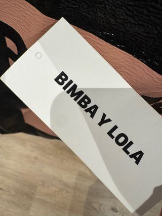 Bolso Bimba y Lola Negro y Rosa