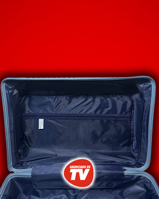 Maleta grande rígida 75 cm · Alta capacidad