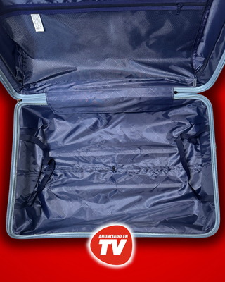 Maleta grande rígida 75 cm · Alta capacidad