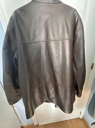 Chaqueta de cuero Centro Peletero Marrón Talla XXL