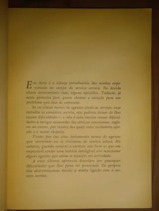 A guerra do silêncio.