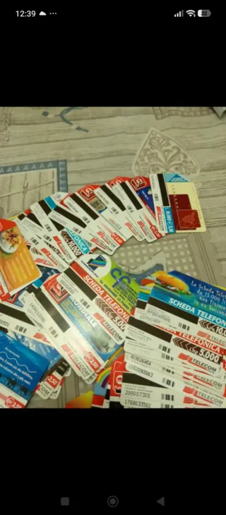 82 Schede Telefoniche Collezionismo