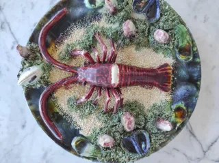 Pareja de platos de pared Antiguos