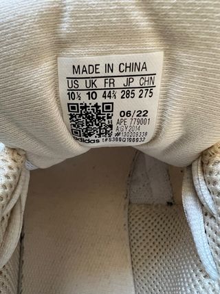 Zapatillas Adidas Hombre Blancas y Plateadas