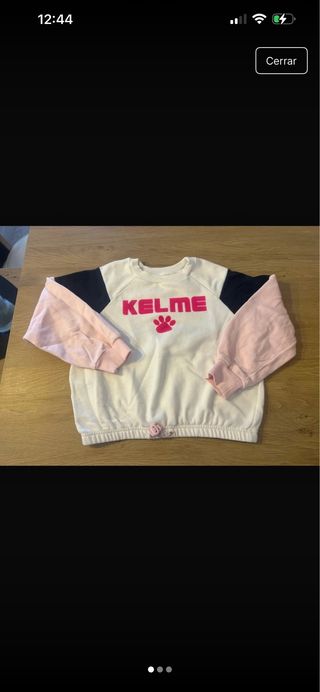 Sudadera Kelme infantil