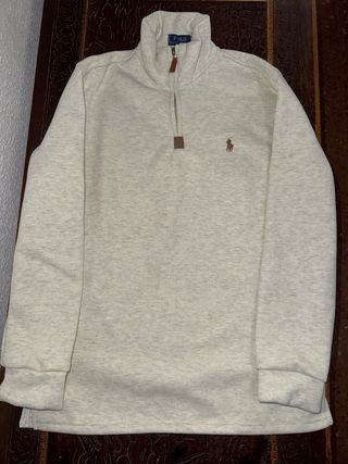 Polo Ralph Lauren Beige Media Cremallera