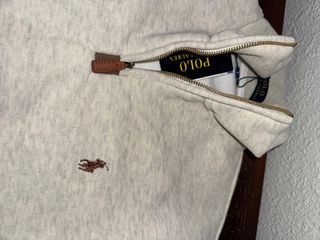 Polo Ralph Lauren Beige Media Cremallera