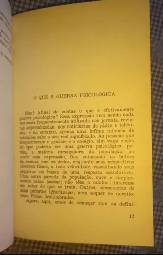 Nos subterrâneos da guerra psicologica CIA-KGB o n