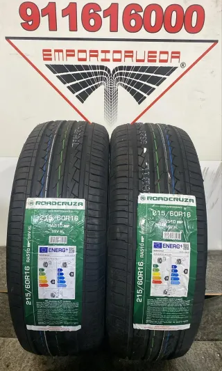 215 60 16 V ROADCRUZA RUEDA NUEVA YA MONTADA