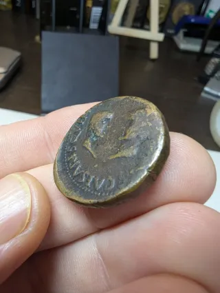 As de Tiberio Cartago Nova 14-36 dC