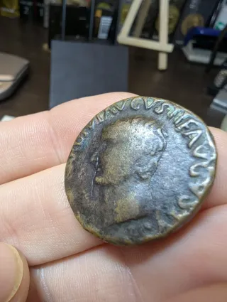 As de Tiberio Cartago Nova 14-36 dC