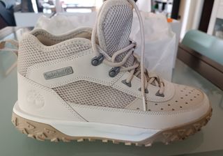 Timberland Scarponcini Tg. 45 USA 11 UK 10,5 Beige
