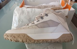 Timberland Scarponcini Tg. 45 USA 11 UK 10,5 Beige