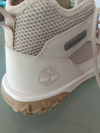Timberland Scarponcini Tg. 45 USA 11 UK 10,5 Beige