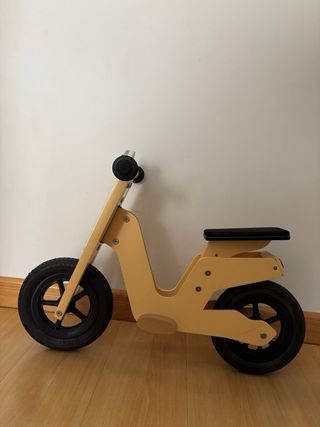 Bici de equilibrio de madera infantil