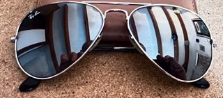 Gafas de sol Ray-Ban plata/negras