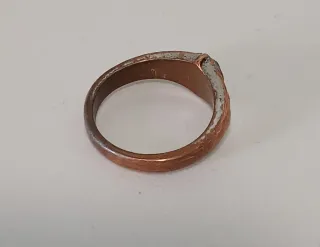 Anillo antiguo colección piedra negra