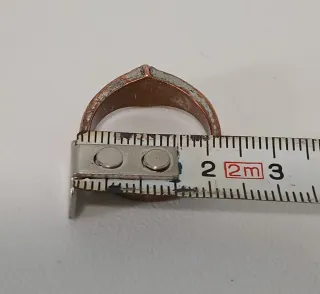 Anillo antiguo colección piedra negra