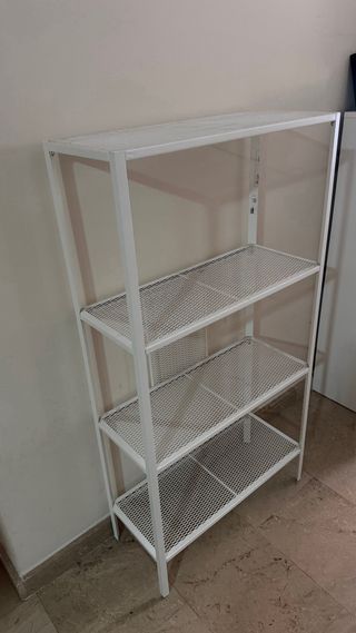 Estantería Metálica Blanca IKEA BAGGEBO