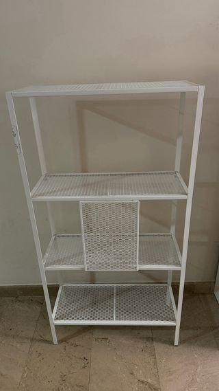 Estantería Metálica Blanca IKEA BAGGEBO
