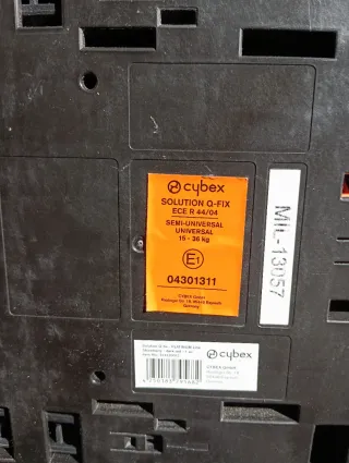 Silla de coche Cybex Solution T i-Fix Platinum